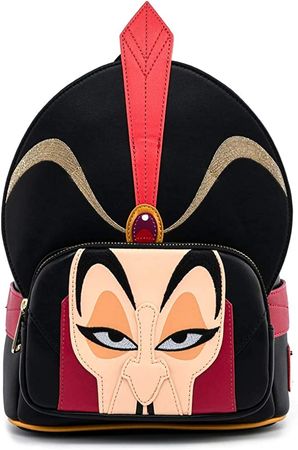 Amazon.com: Loungefly Disney Aladdin Jafar Cosplay Womens Double Strap Shoulder Bag Purse : Clothing, Shoes & Jewelry