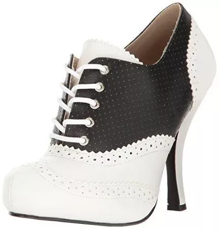 PINUP-07 - Black/White Faux Leather - 13 | Google Shopping
