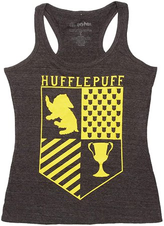 Amazon.com: Harry Potter Hufflepuff Juniors Racerback Tank Top - Black (XX-Large): Clothing