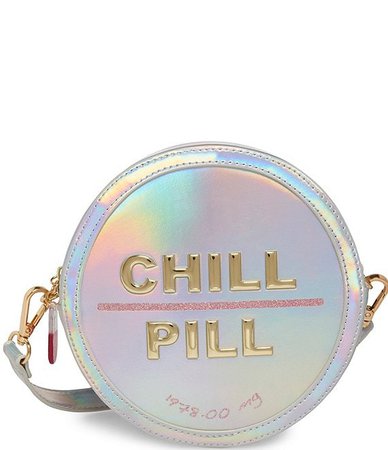 Betsey Johnson Chill Pill Crossbody Bag