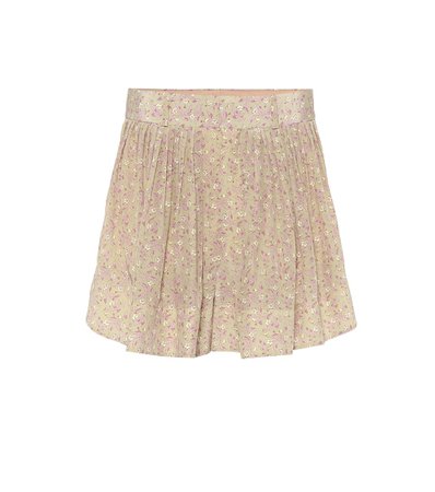 Floral High-Rise Silk Shorts - Chloé | Mytheresa