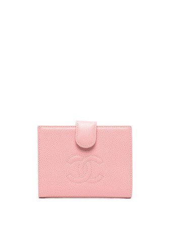 Chanel Pre-Owned 1990s CC logo-embossed bi-fold wallet - FARFETCH