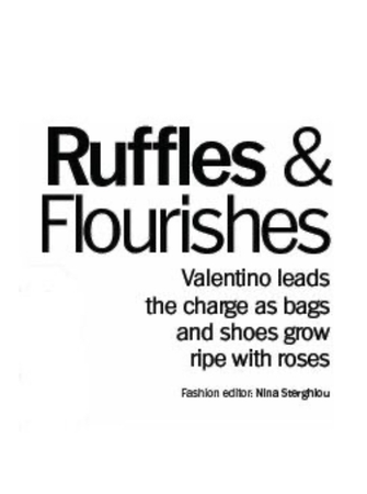Ruffles & Flourishes