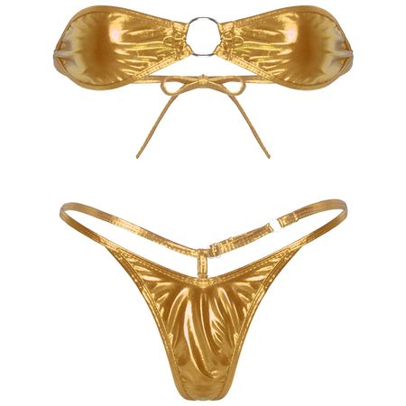 gold bikini bandeau - Búsqueda de Google