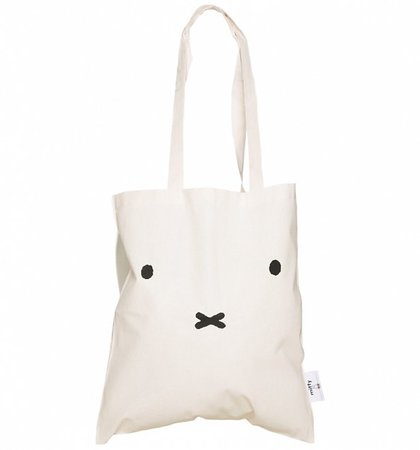 Miffy Face Canvas Tote Bag