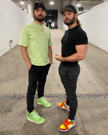 Matt Jackson on Instagram: “Just a couple of brothers who love each other.”