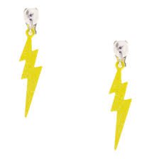 lightning bolt clip on earrings - Google Search