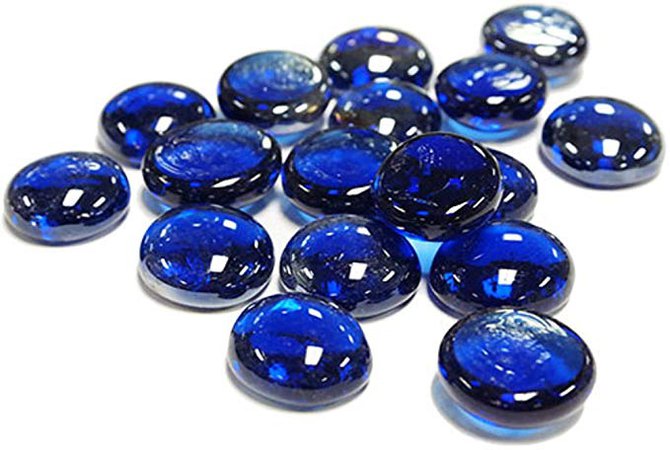 CYS EXCEL B00KHX0EXS Vase Filler Gem Glass Confetti, Table Scatters, Cobalt Blue, 5 lbs, Approximately 500 pcs (GGM001B-5B), Stone: Amazon.ca: Home & Kitchen