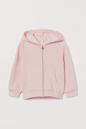 Hooded Sweatshirt Jacket - Light pink - Kids | H&M US