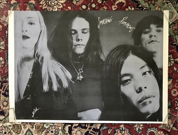 Vintage Early SMASHING PUMPKINS UK Poster 23.5x33.5" c. 1990 Very Good Condition | eBay