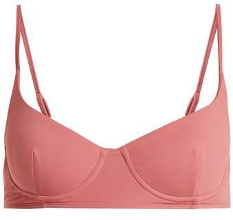 Bower - Charlotte Balconette Bikini Top - Womens - Pink