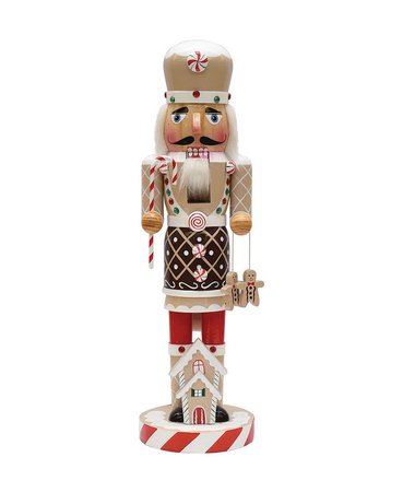Northlight Wooden Christmas Nutcracker Chef with Gingerbread House & Reviews - Holiday Shop - Home - Macy's