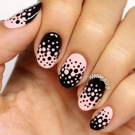 Cute Polka Dot Nails Designs - Nail Art 4u