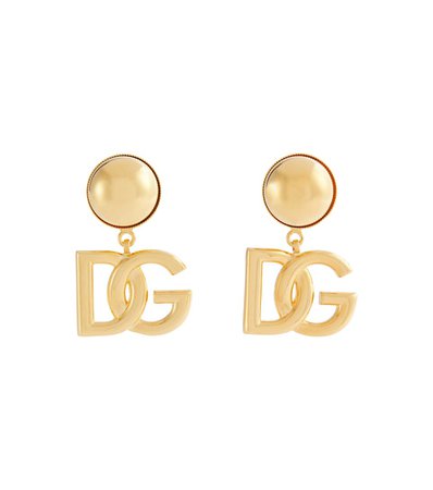Dolce & Gabbana - DG clip-on earrings | Mytheresa