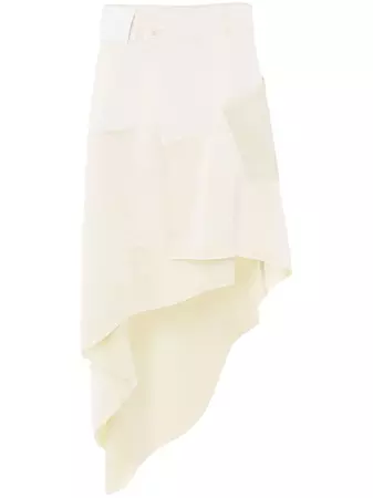 JW Anderson Asymmetric Midi Skirt - Farfetch