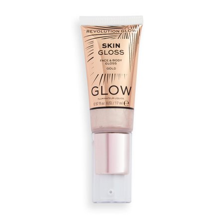 Makeup Revolution Glow Face & Body Gloss Illuminator Gold | Revolution Beauty Official Site