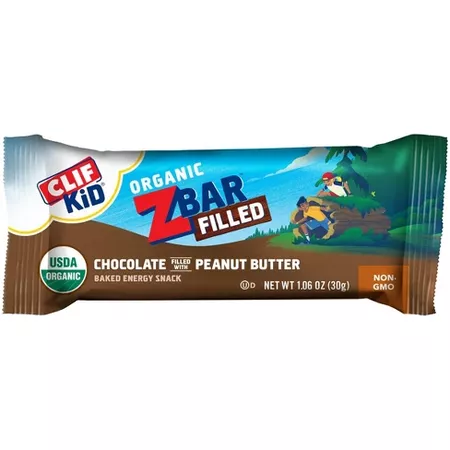 Clif Kid Zbar Filled With Chocolate Peanut Butter Energy Snack - 5.29oz - 5ct : Target
