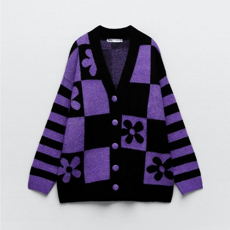 dark purple sweater