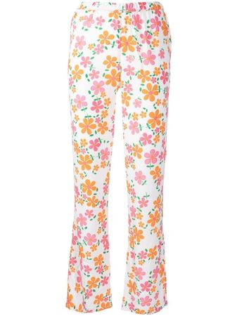 ERL floral-print Trousers - Farfetch