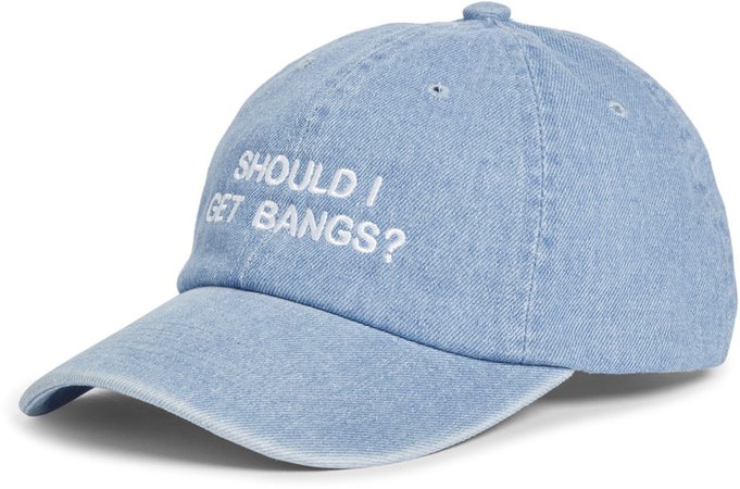 Should I Get Bangs Dad Cap