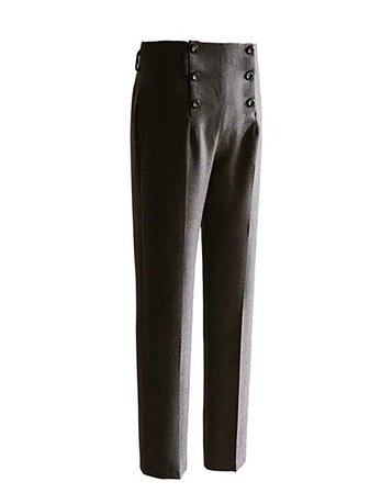 Vintage Dressing Pants Straight Pants Pencil Pants (Medium, Brown) at Amazon Men’s Clothing store