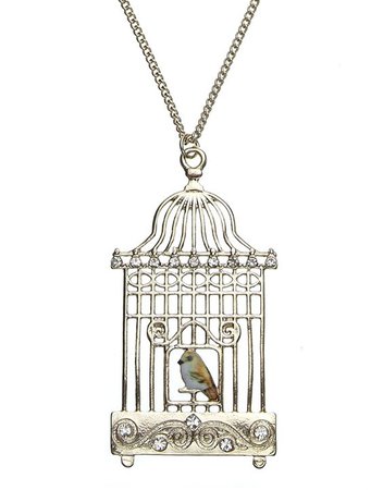 bird cage necklace