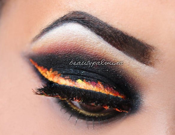 Flame makeup