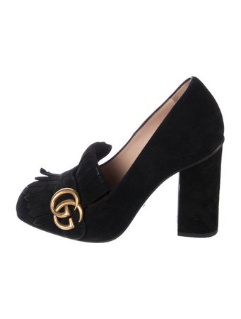 Gucci GG Suede Pumps - Shoes - GUC439613 | The RealReal