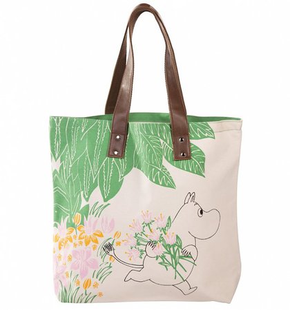 Moomins Flowers Shopping Bag from Disaster Designs