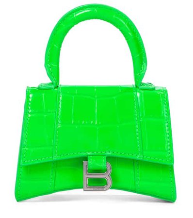 green Balenciaga bag
