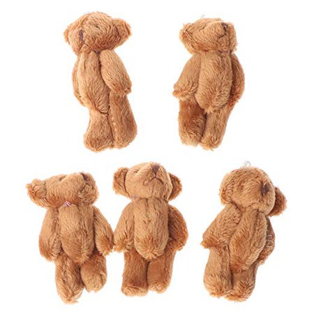 Amazon.com: Lukalook 5PCS Small Bears Plush Soft Toys Pearl Velvet Dolls Gifts Mini Teddy Bear: Gateway