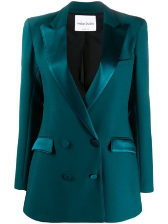 Hebe Studio Fitted double-breasted Blazer - Farfetch