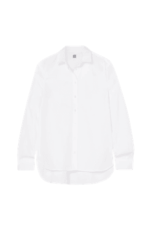 TOTÊME - Signature cotton-poplin shirt