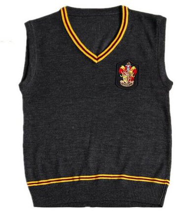 Sweater Gryffindor V Neck Sweater with Badge Black all match Daily Clothes for Harri Potter Cosplay-in Movie & TV costumes from Novelty & Special Use on Aliexpress.com | Alibaba Group