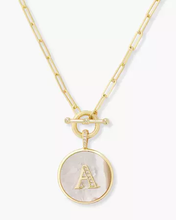 Love Letters Medallion Necklace - Gold – Melinda Maria Jewelry