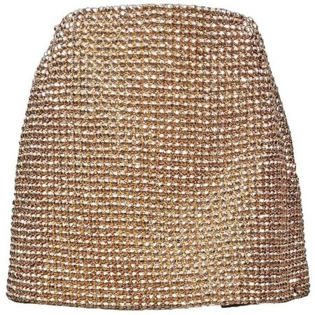 Gianni Versace Couture Golden Jewel Skirt