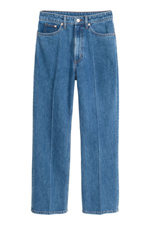 Kickflare High Ankle Jeans - Denim blue - Ladies | H&M GB
