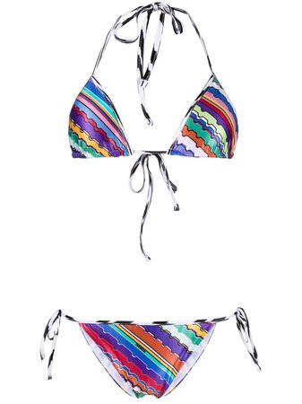 Missoni Striped Bikini Set - Farfetch