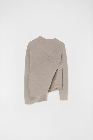 Asymmetrical Sweater | KNITWEAR AND JERSEY | Women | Jil Sander Online store