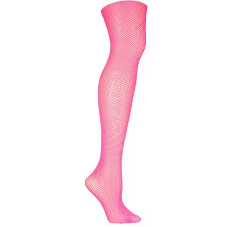 Fishnet Pantyhose Costume Stockings Neon Pink | Buy Online | Costumes New Zealand