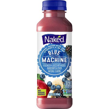 Naked Blue Machine Vegan Juice Smoothie - 15.2oz : Target