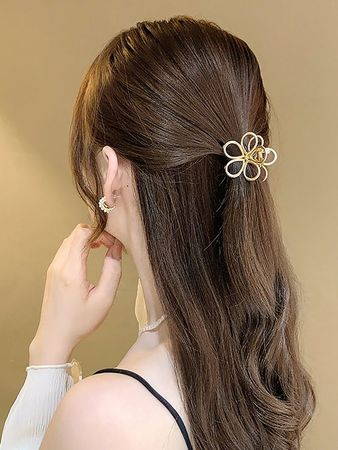 Garras de cabelo Desenho de flores