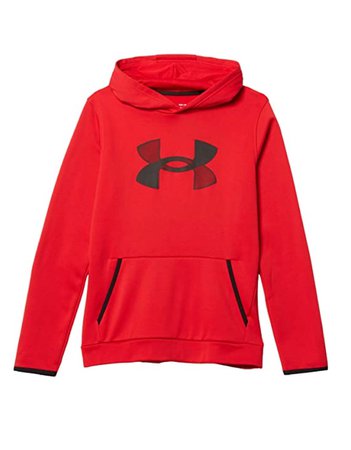 red under armour hoodie