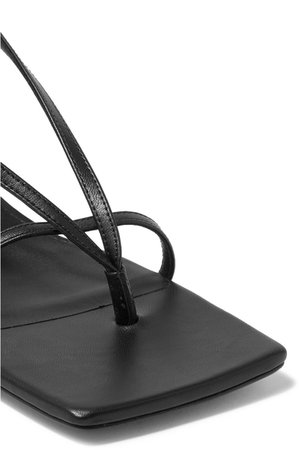 black bottega veneta heels