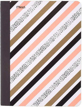 Mead Composition Book / Notebook, College Ruled, 9-3/4" x 7-1/2", Shape It Up, Design Selected For You May Vary (09618): Amazon.in: Office Products