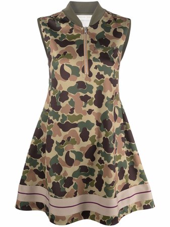 Palm Angels camouflage-print Dress - Farfetch