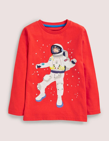 mini Boden Spaceman shirt