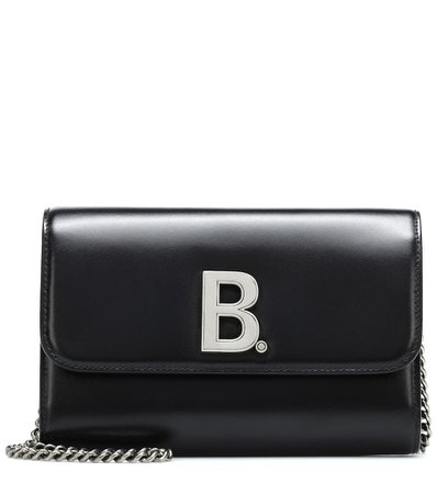 B. Leather Shoulder Bag | Balenciaga - Mytheresa