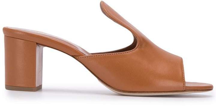 open-toe mule sandals