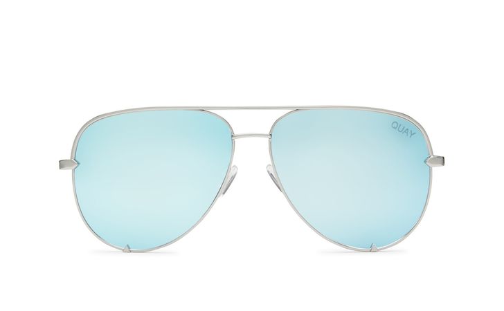 Quay Australia High Key Aviator Sunglasses | Women's Aviator Sunglasses | Women's Designer Sunglasses | Designer Sunglasses Collection | Solstice Sunglasses